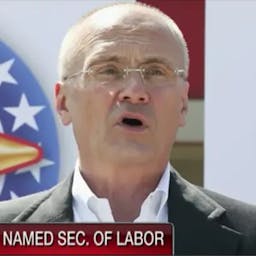 Andy Puzder takes a minimalist approach to the pensions of his workers.